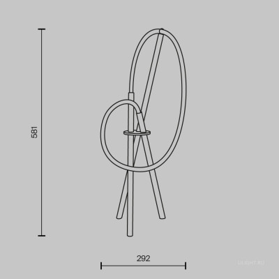 Настольный светильник Maytoni MOD369TL-L15BS3K