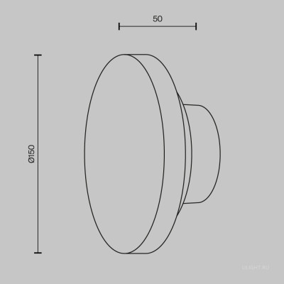 Настенный светильник (бра) Maytoni MOD437WL-L5BG3K