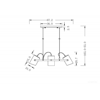 Подвесной светильник Freya FR4005PL-03BBS