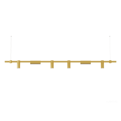 Подвесной светильник HOKASU PL10 (GOLD/2000mm – 190mm/40deg – D55/140mm – 4K/37W)
