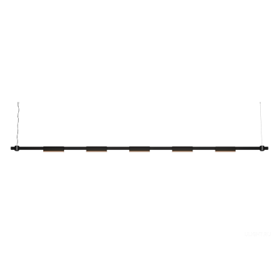 Подвесной светильник HOKASU PL11 (RAL9005/2500mm – 200mm/LT70/4K/30W/120deg)