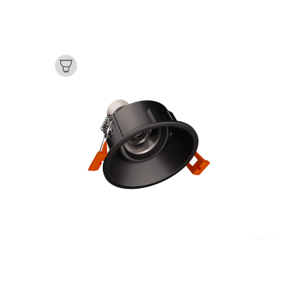 Рамка для LED модуля POINT Twist  (RAL9005 — MR16/GU10)