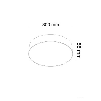 Потолочный светильник Technical C032CL-L43B3K