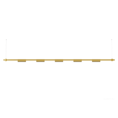 Подвесной светильник HOKASU PL11 (GOLD/2500mm – 190mm/3K/17.5W/40deg)