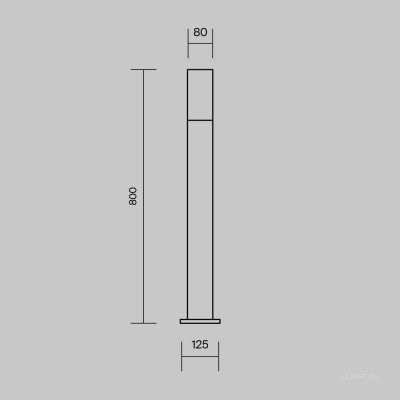 Ландшафтный светильник Outdoor O418FL-01B1