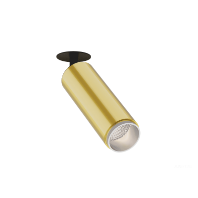 Встраиваемый светильник HOKASU Tube IN Zoom (55-120/gold – 10w/4090/12-50deg)