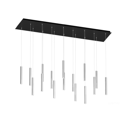 Подвесной светильник HOKASU Tube Cascade+ (40-/silver – 112w/4090/15deg)