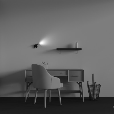 Настенный светильник (бра) Maytoni C081WL-L3BBS3K