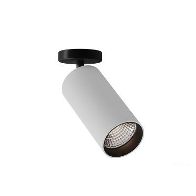 Накладной светильник HOKASU Tube ON (85-130/ral9003 – 20w/4090/15deg)