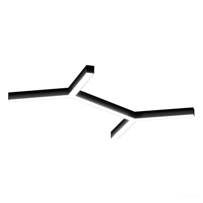 Светильник HOKASU Molecule 35/40 (RAL9005/6x415mm/LT70 — 4K/56W)