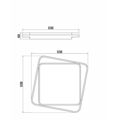 Потолочный светильник Freya FR10030CL-L88B