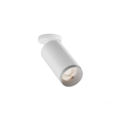 Накладной светильник HOKASU Tube ON Zoom (85-160/ral9003 – 30w/4098/12-50deg)