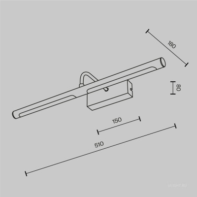 Подсветка Maytoni MIR266WL-L12CH4K