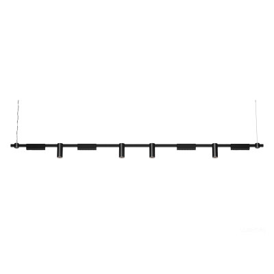 Подвесной светильник HOKASU PL10 (RAL9005/2500mm – 190mm/40deg – D55/140mm – 4K/54W)