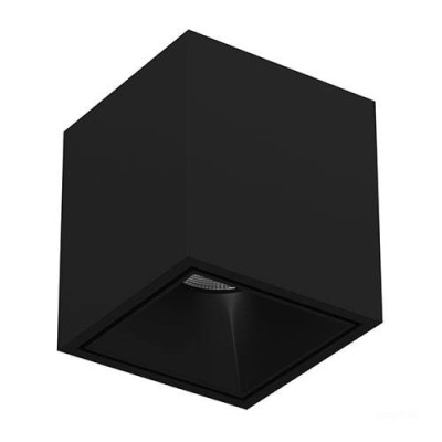 Накладной светодиодный светильник KUBING Black