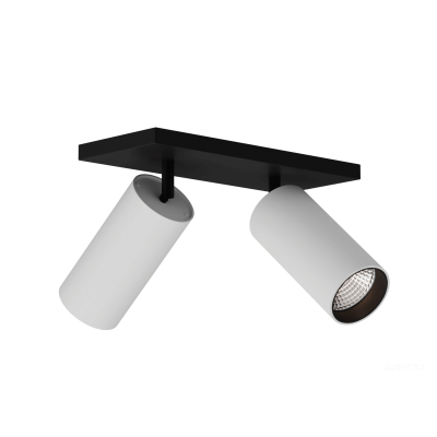 Накладной Светильник HOKASU Tube DUO (85-130/ral9003 – 40w/2798/15deg)