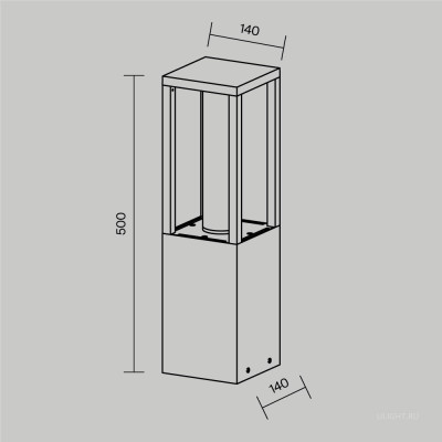 Ландшафтный светильник Outdoor O480FL-L12B3K