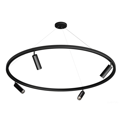 Подвесной светильник HOKASU PL1 (RAL9005/1250mm— 4K/40W/38deg)