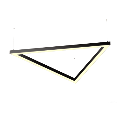 Светильник HOKASU Delta 35/40 (RAL9005/3x819/LT70 — 3K/55W)
