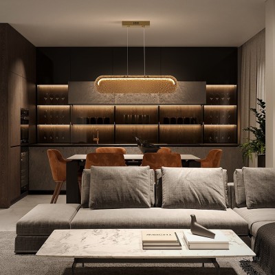 Подвесной светильник Freya FR6182PL-L18BS