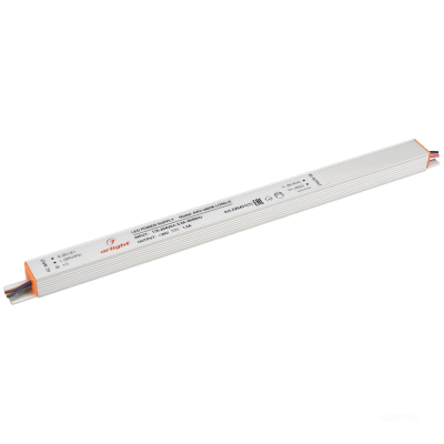 Блок питания ARV-24036-LONG-D (24V, 1.5A, 36W) (Arlight, IP20 Металл, 2 года)