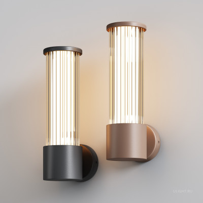 Уличный настенный светильник Outdoor O593WL-L8BR3K