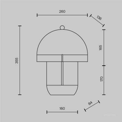 Настольный светильник Maytoni MOD479TL-L14W3K1