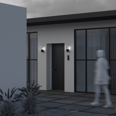 Уличный настенный светильник Outdoor O492WL-01GF