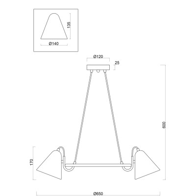 Люстра Freya FR8001PL-05WG