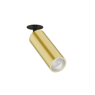 Встраиваемый светильник HOKASU Tube IN (55-120/gold – 10w/3090/10deg)