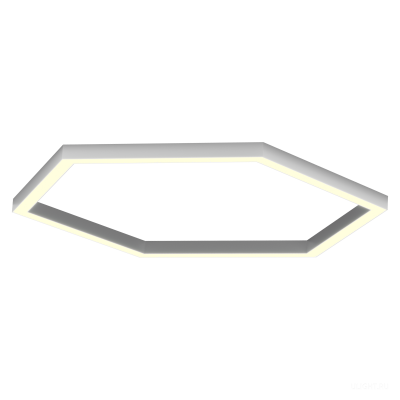 Светильник HOKASU Hexagon S50 (RAL9003/634*6mm/LT70 — 3K/80W)