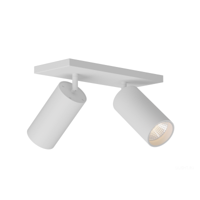 Накладной Светильник HOKASU Tube DUO (85-130/ral9003 – 40w/2798/15deg)