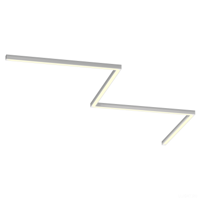 Светильник ЗигЗаг S50 (RAL9003/4x1250mm-90/LT70 — 3K/104W)