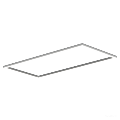 Светильник HOKASU Frame S50 (RAL9003/2498x1219mm/LT70 — 4K/156W)