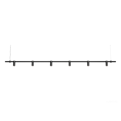 Подвесной светильник HOKASU PL9 (RAL9005/3000mm – D55/140mm/4K/60W/38deg)