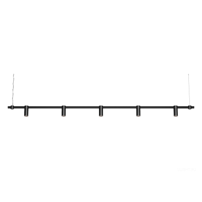 Подвесной светильник HOKASU PL9 (RAL9005/2500mm – D55/140mm/4K/50W/38deg)