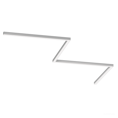 Светильник ЗигЗаг S50 (RAL9003/4x1250mm-90/LT70 — 4K/104W)