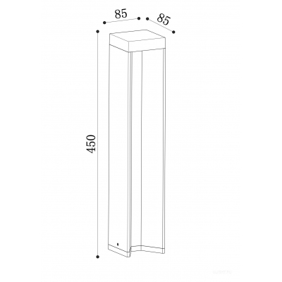 Ландшафтный светильник Outdoor O596FL-L9B4K