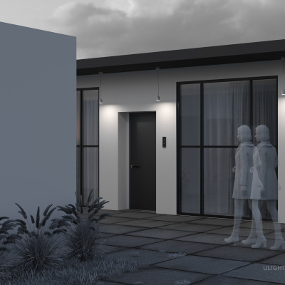 Подвесной светильник Outdoor O491PL-L8W3K