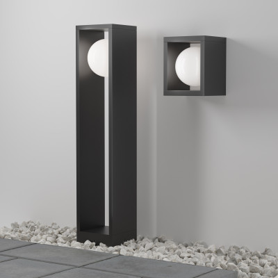 Уличный настенный светильник Outdoor O483WL-L10GF3K