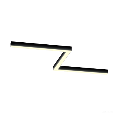 Светильник HOKASU Z S50 (RAL9005/3x650mm-90/LT70 — 3K/41W)