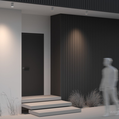 Уличный потолочный светильник Outdoor O500CL-L10W3K