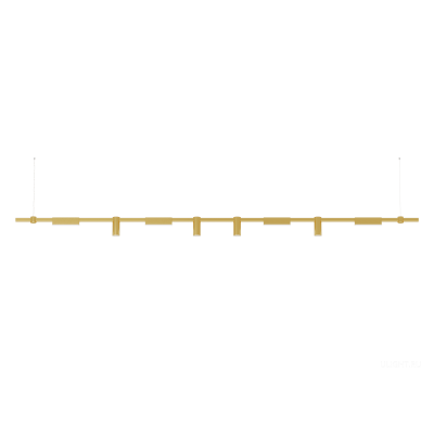 Подвесной светильник HOKASU PL10 (GOLD/3000mm – 200mm/LT70/120deg – D55/140mm – 4K/64W)
