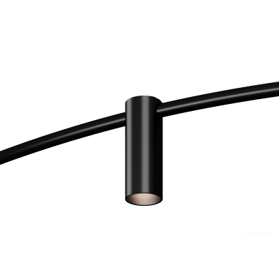 Светильник HOKASU PL12 Tube (RAL9005/D55/140mm — 4K/10W/38deg)