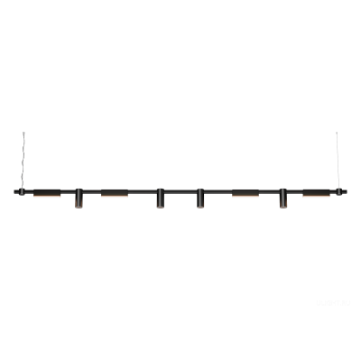 Подвесной светильник HOKASU PL10 (RAL9005/2500mm – 200mm/LT70/120deg – D55/140mm – 4K/64W)