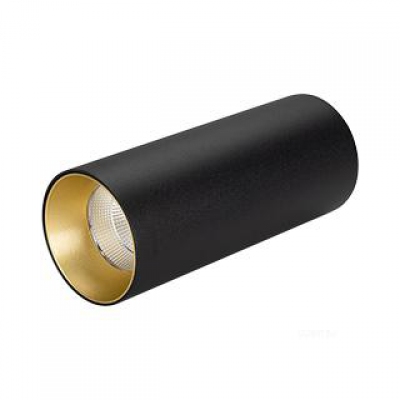 Светильник SP-POLO-SURFACE-R65-8W Day4000 (BK-GD, 40 deg) (Arlight, IP20 Металл, 3 года)