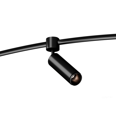 Светильник HOKASU PL12 Tube Zoom (RAL9005/D55/160mm — 4K/10W/12-55deg)
