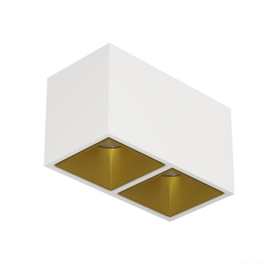 Накладной светодиодный светильник KUBING 2 White Gold