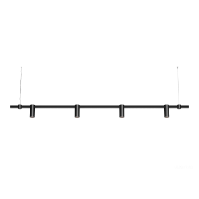 Подвесной светильник HOKASU PL9 (RAL9005/2000mm – D55/140mm/4K/40W/38deg)