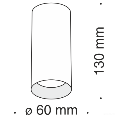 Потолочный светильник Technical C010CL-01G